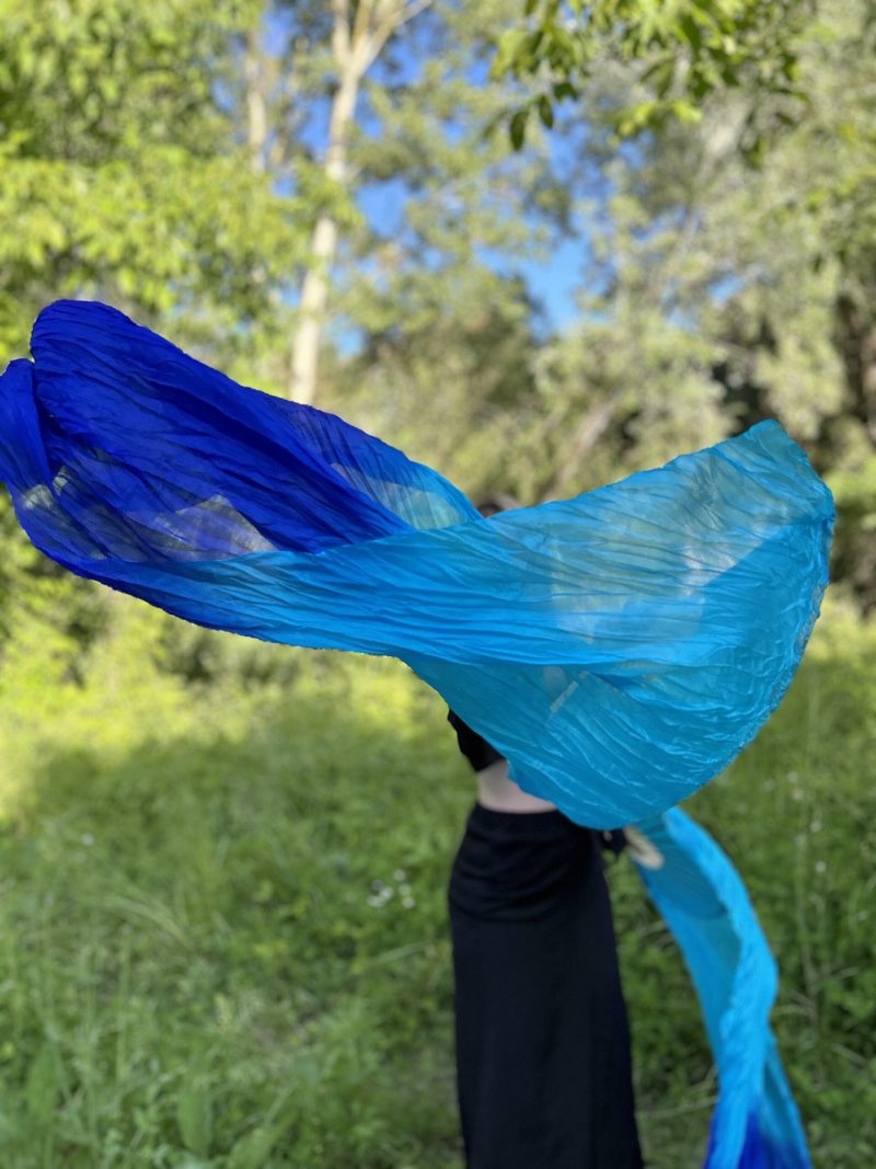 Abanicos "Blue Queen" - Imagen 3